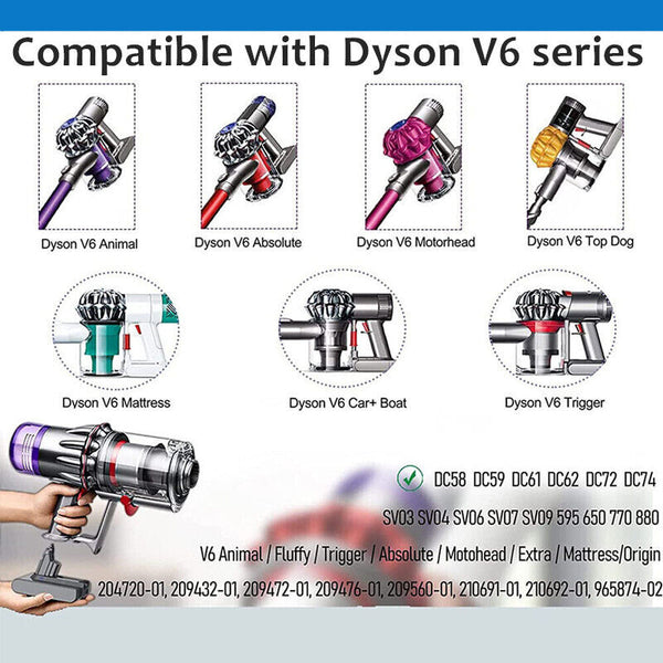 9500mAh Battery For Dyson V6 DC58 DC59 DC61 DC62 Animal SV03 SV04 SV06 SV09 DC72 - Lets Party