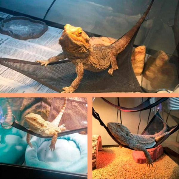 2X Reptile Hammock for Small Large Bearded Dragon Lizard Reptile Snakes AU STOCK