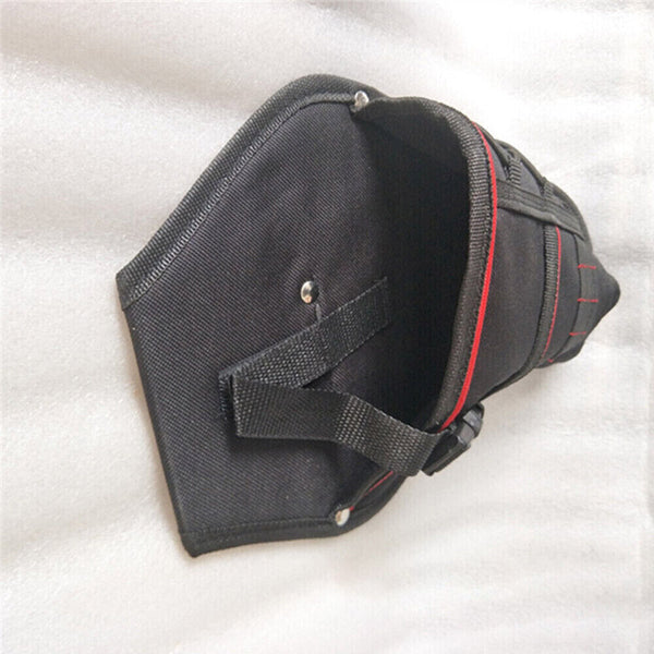 Heavy Duty Drill Holster Belt Pouch Bit Holder Hanging Waist Storage BagTool1-3x