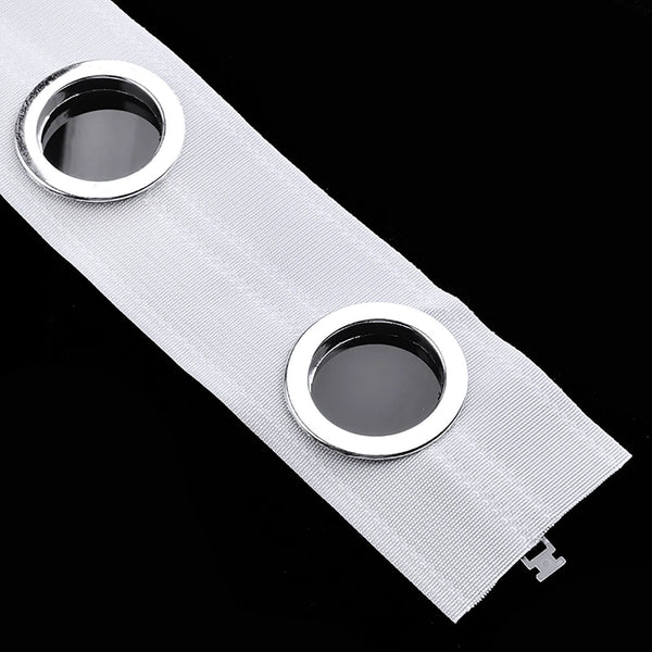10 Meters Curtain Heading Tape With 80 Round Eyelet Rings For Curtain Blinds AUS