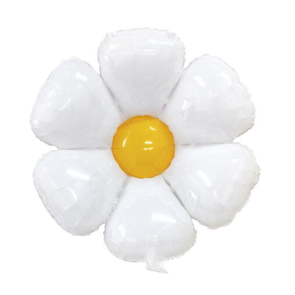3/6/9x White Daisy Flower Balloons Birthday Wedding Party Garland Decor Balloons
