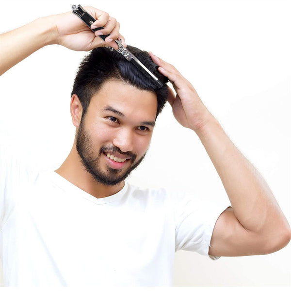 1/2PCS 50s Brush Boy Hair Prop Flick Teddy Floding Comb Switch-Blade Pocket Comb