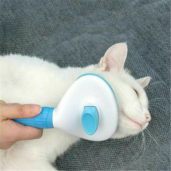 Grooming Brush For Dog Cat Deshedding Tool Rake Comb Fur Remover Reduce Pet Hair