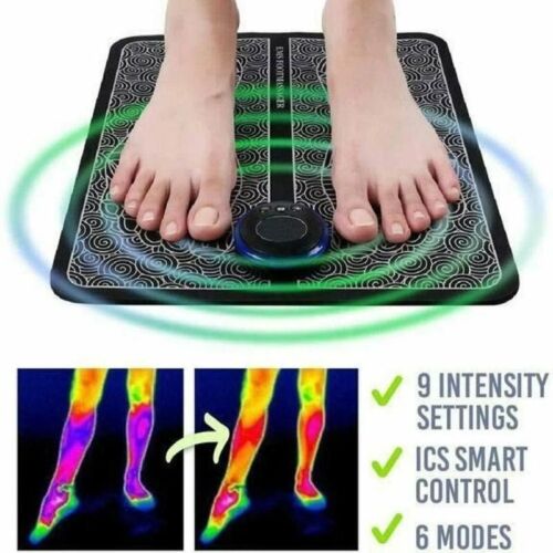 EMS Electric Foot Massager Mat Relax Muscle Stimulator Leg Shaping Massage Pad - Lets Party
