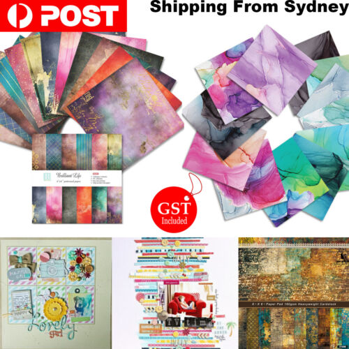 24pcs Scrapbooking Paper Pad Brilliant Life Origami Art Album Journal DIY Craft - Lets Party