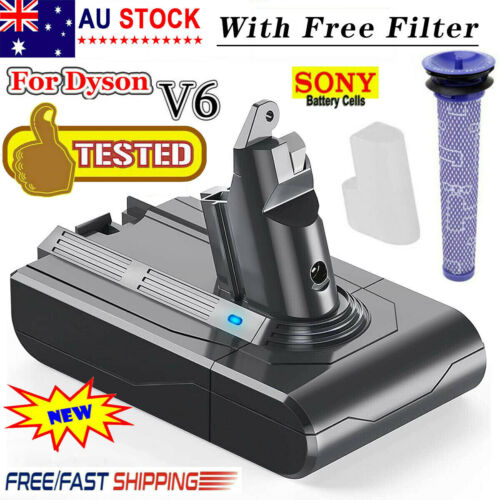 9500mAh For Dyson V6 Battery SV03 SV04 SV09 DC58 DC59 DC61 DC62 DC74 v6 Animal - Lets Party