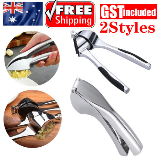 Garlic Press Crusher Garlic Presser Chopper Ginger Mincer Kitchen Squeezer Tool