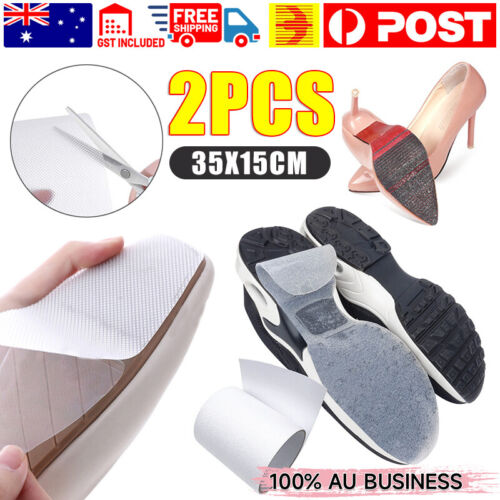2 PCS Soles Protector Stickers Self-Adhesive Bottom Sheet Shoes Heels Sneakers