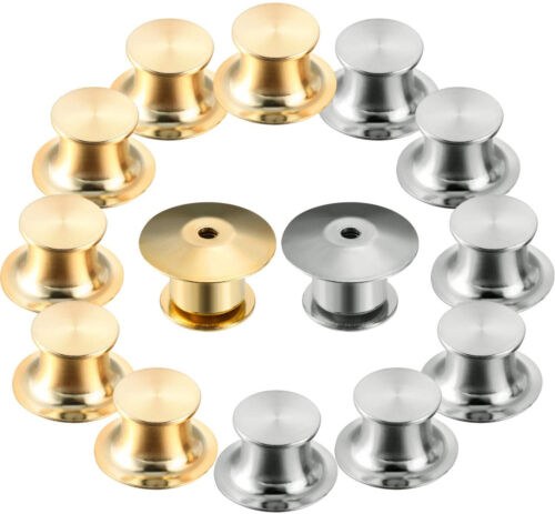 Backs Locking Pin Keepers Badge-Pin Locks Pin For Lapel Enamel Hat Pins
