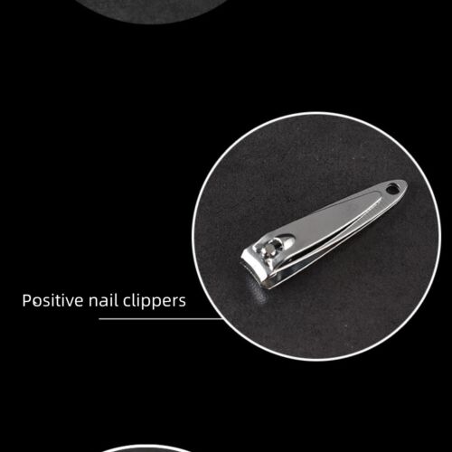 10Pcs Manicure Pedicure Stainless Nail Clippers Kit Set Cuticle Grooming Case AU