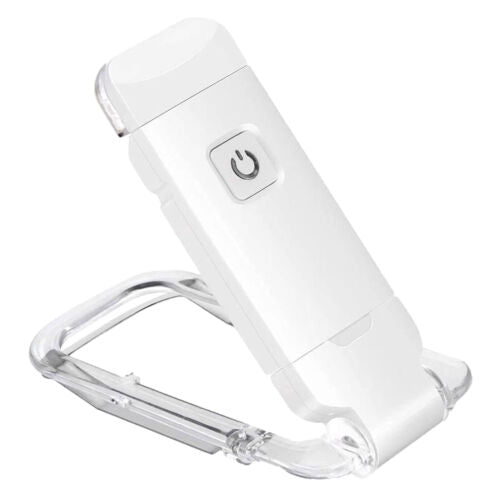 LED Clip On Book Reading Light Lamp USB Rechargeable Flexible Lights For Reading
