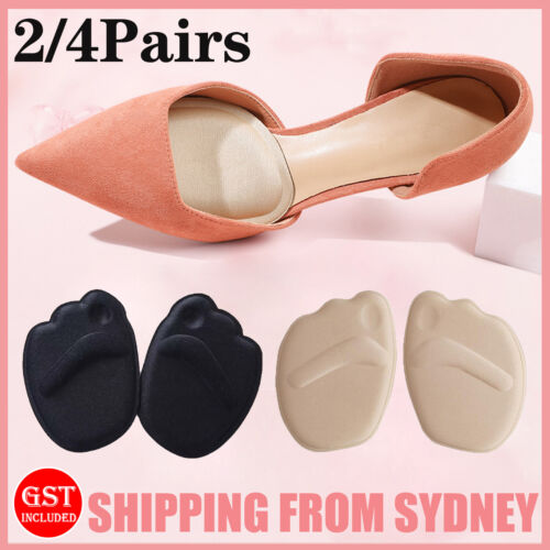 Memory Foam Half Insoles Cushion Shoe Insole Heel Pads Inserts Heel Women AU