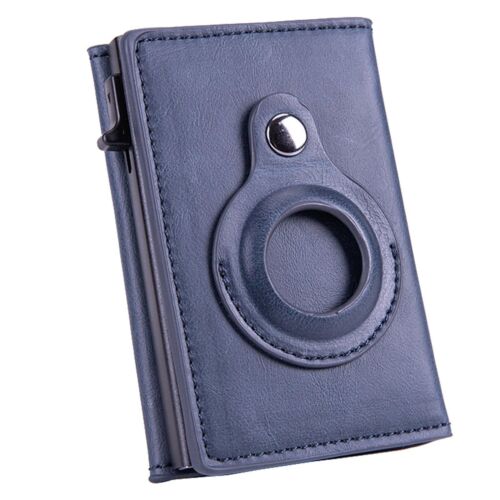 For Airtag Wallet PU Leather Credit Card Money Holder AirTag Case Air Tag Cover