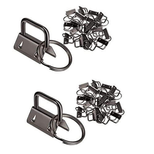 25MM Key Fob Hardware Key Fob Keychain Wristlet With Split Rings