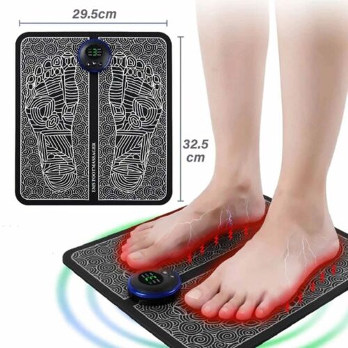 EMS Electric Foot Massager Mat Relax Muscle Stimulator Leg Shaping Massage Pad - Lets Party