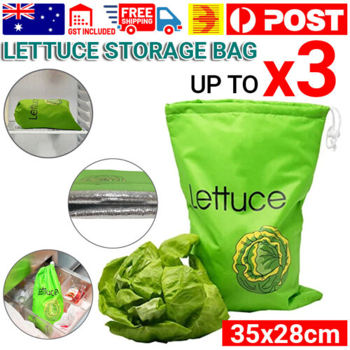 Lettuce Storage Bag Reusable Insulated Bag Freshness Protection Package