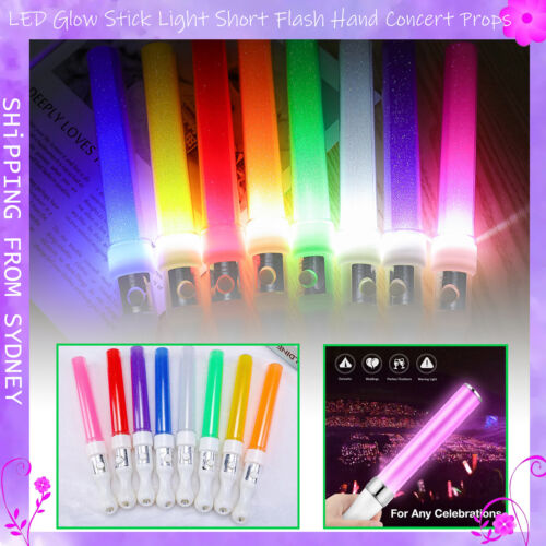 LED Glow Stick Light Short Flash Hand Concert Props Camping Emergency Party Lamp