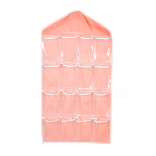 Pocket Shoe Holder Bag Organiser Over Door Hanging Shelf Rack Storage Hook