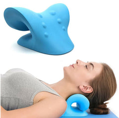 Neck Traction Pillow Neck Stretcher Cervical Pain Relief Original Cloud Shape