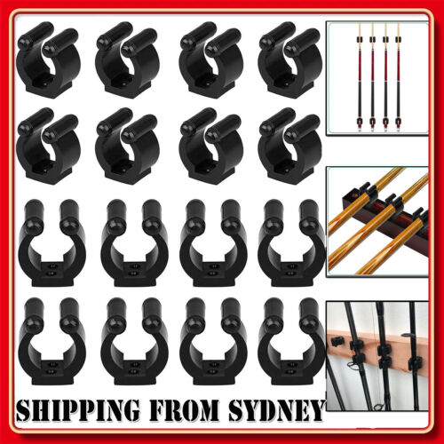 Plastic Club Clip Fishing Rod Pole Storage Tip Clips Clamps Holder AU