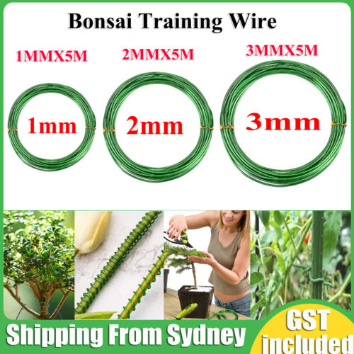 1/2/3MM Bonsai Wires Aluminum Training Bonsai Wire Anodized Line Craft Fastener - Lets Party