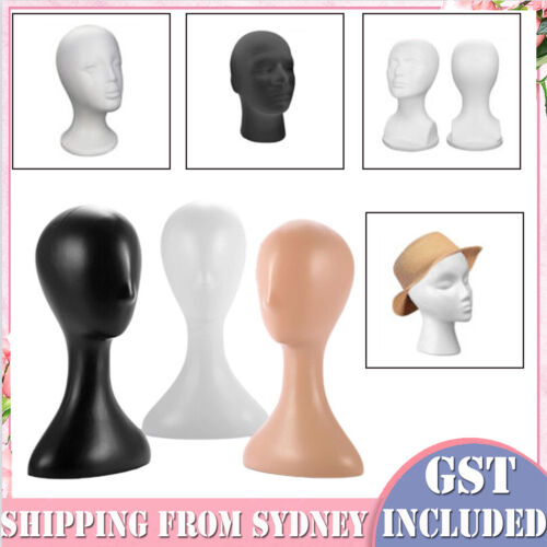 Men Women Mannequin Head Stand Model Wig Hat Scarf Display Foam Manikin