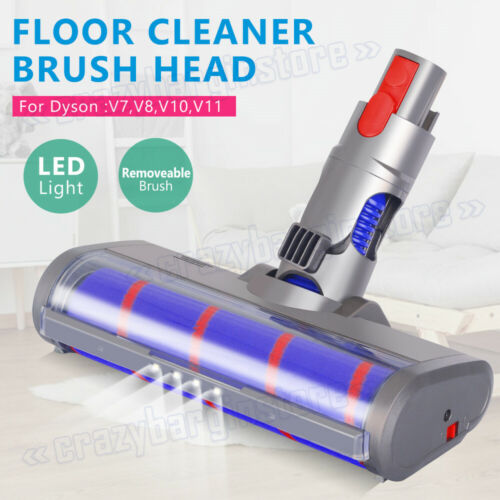 Cordless Vacuum Cleaner Floor Brush Fluffy Roller Head For Dyson V7 V8 V10 V11 - Lets Party