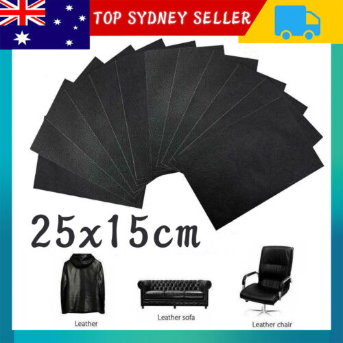 Self Adhesive Leather Repair Patches Kit Sofa Couch Car Seats Patching Tool PU