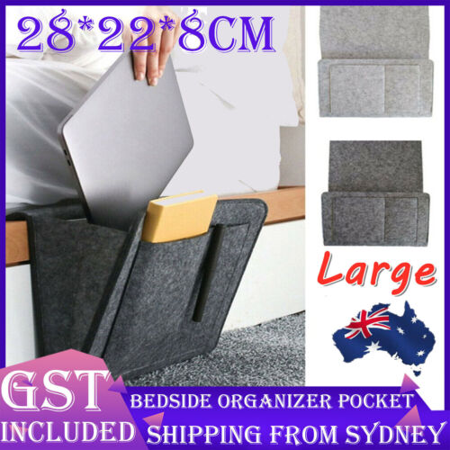 Hanging Bags Sofa Desk Bedside Organizer Pocket bed Armrest Holder Storage Caddy