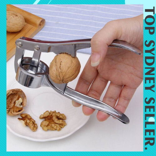 Garlic Press Crusher Stainless Steel Tool Kitchen Squeezer Masher Mincer 2PCS