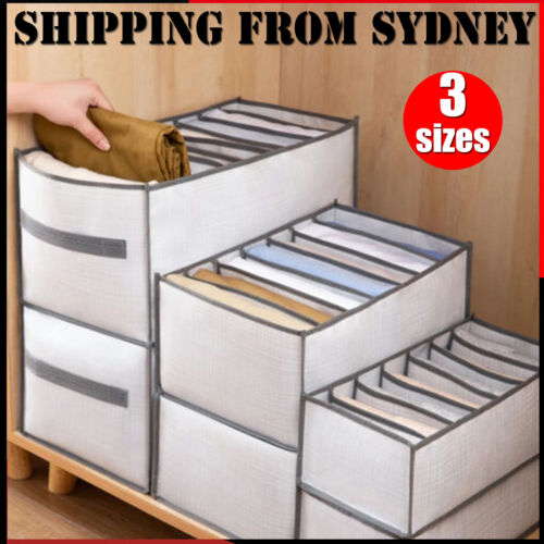 Pant Clothes Storage Box Clothes Storage Jeans Compartment Closet Clothes Drawer
