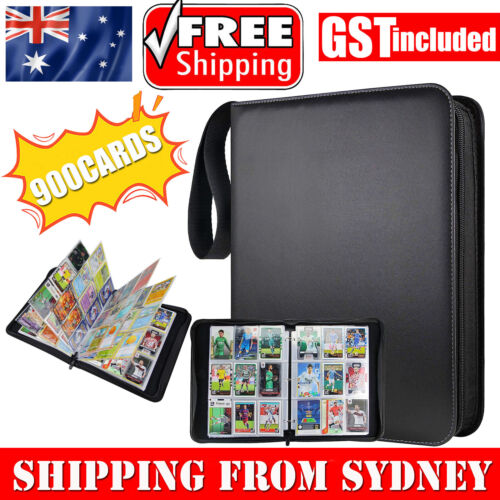 900 Pockets Card Album Spots Binder Book Card Collectors Holder Case For Cards