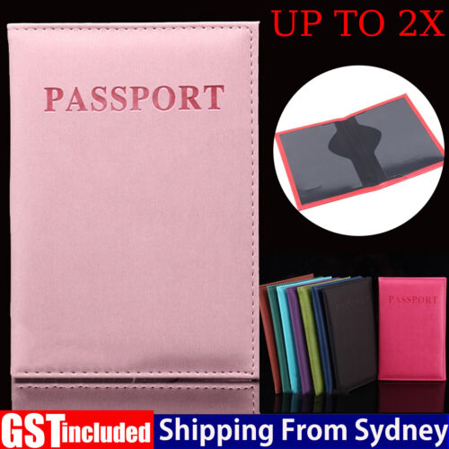 Passport Cover Holder Wallet Case Organiser Protector Travel Accessories Sleeve