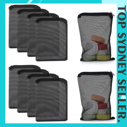 20Pcs Aquarium Filter Bags Fish Tank Bio Ball Media Mesh Storage Bag with Zipper