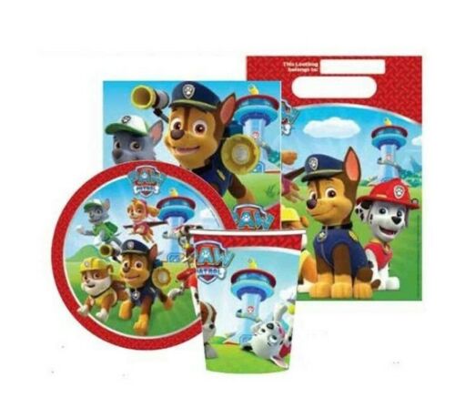 Paw Patrol Party Set Party Supplies Tableware Kids Children Birthday Decoration - Lets Party