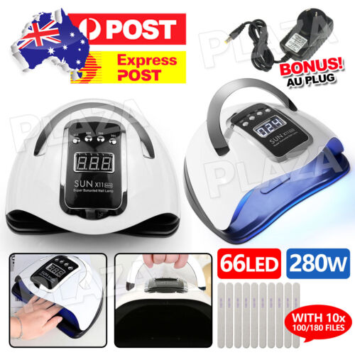 SUN X11 MAX 280W Nail Lamp UV LED Light Professional Nail Polish Dryer Machine - Lets Party