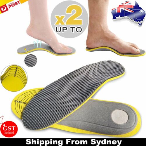 Orthotic Shoe Insoles Arch Support Pain Relief Orthopedic Inner Sole Men/Women - Lets Party