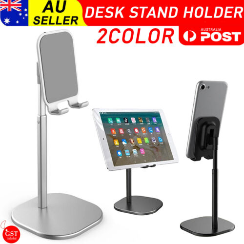 Phone Holder Height Adjustable Phone Stand Home Office Desktop Non - for slip AU