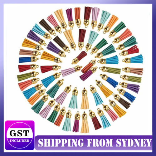 Keychain Tassels Bulk Colored Leather Tassel Pendants for Handmade DIY Tools New