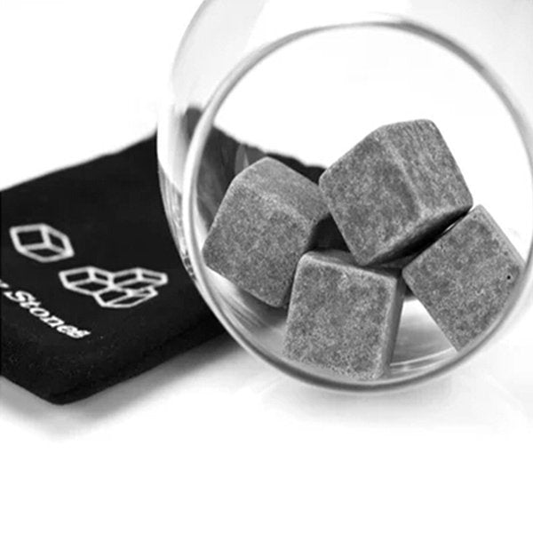 9pcs Whiskey Stone Ice cube Reusebale Icecubes Drinks Cooler Whisky Scotch Party - Lets Party