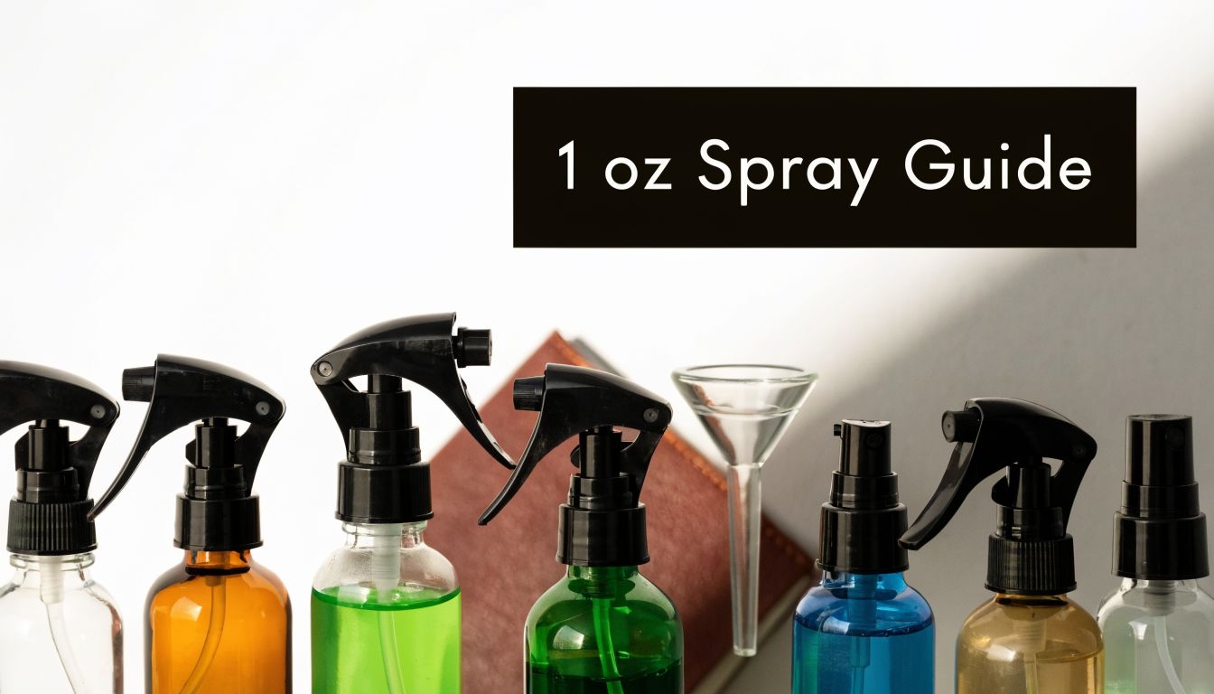 Expert Guide: Choosing Your Ideal 1 Oz Spray Bottles