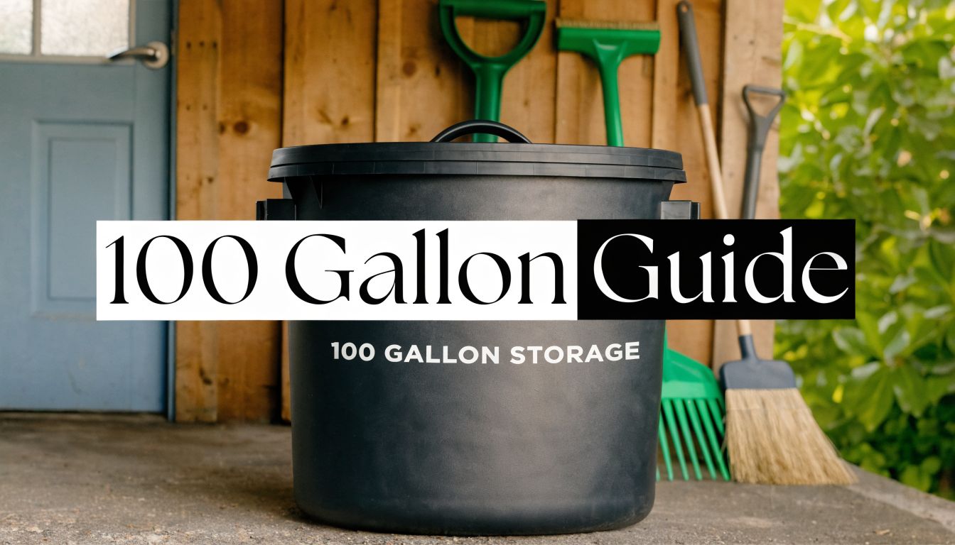 100 Gallon Storage Bin: A Complete Buyer's & Usage Guide