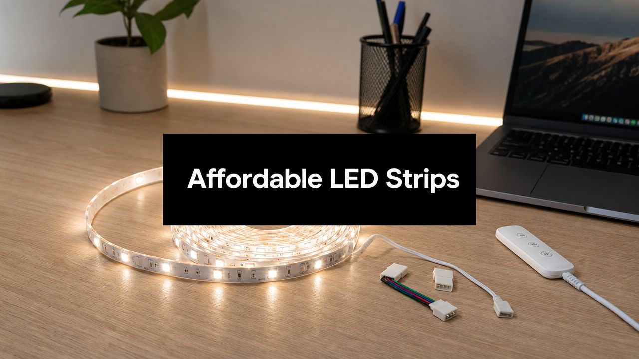 Affordable LED Strip Lights: Your 2026 Buyer's Guide