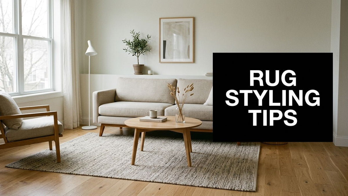 Area Rug in Small Living Room: Styling Tips 2026