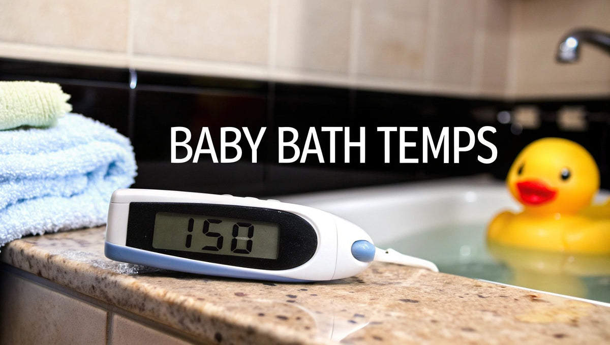 Finding the Perfect Baby Bath Temperature for a Cozy Bath