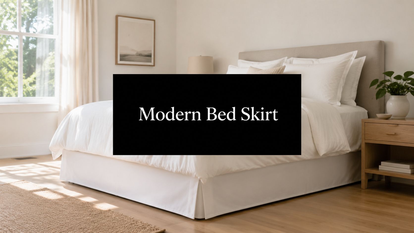Bed Skirt Modern: A 2026 Guide to a Sleek Bedroom Look