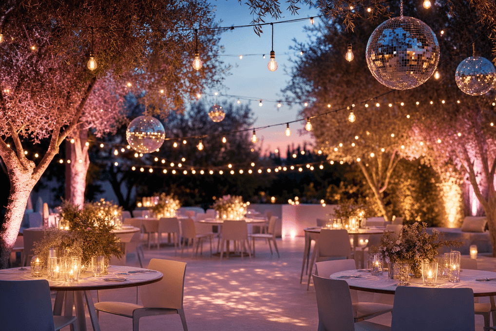 Best Party Lights Hire Options for Weddings and Events