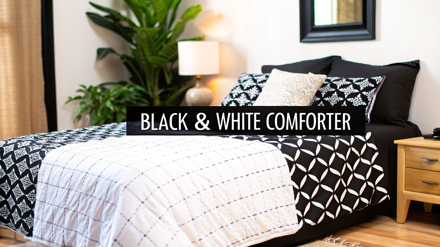 Your Guide to the Best Black and White Comforter