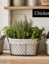 Chicken Wire Baskets: DIY, Decor & Storage Ideas