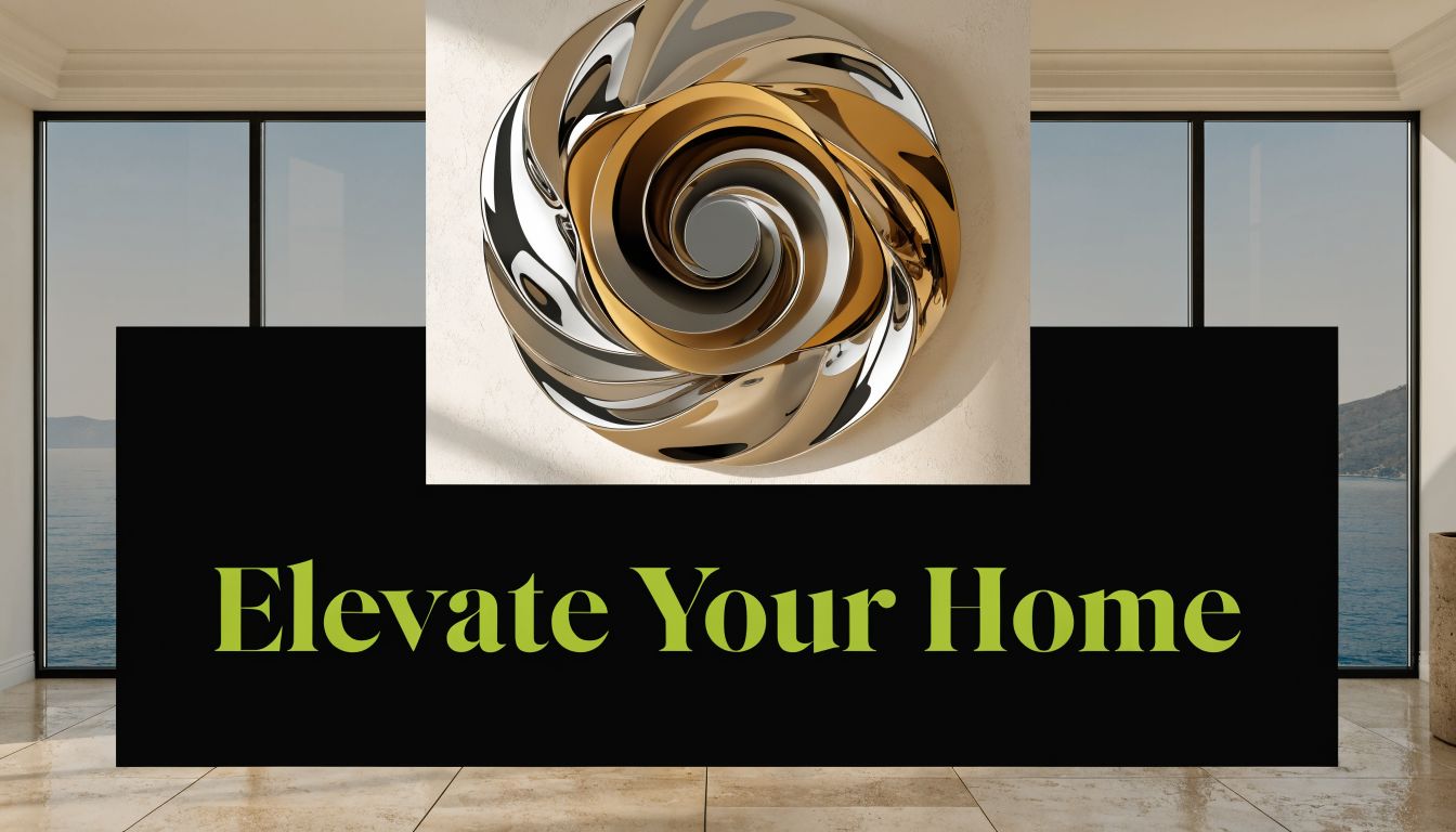 Elevate Your Home with Circle Metal Wall Art